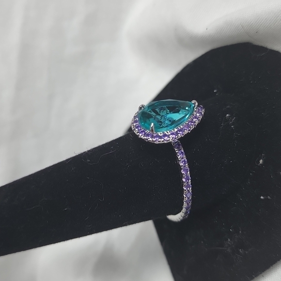 AQUAMARINE RING - Picture 2 of 4